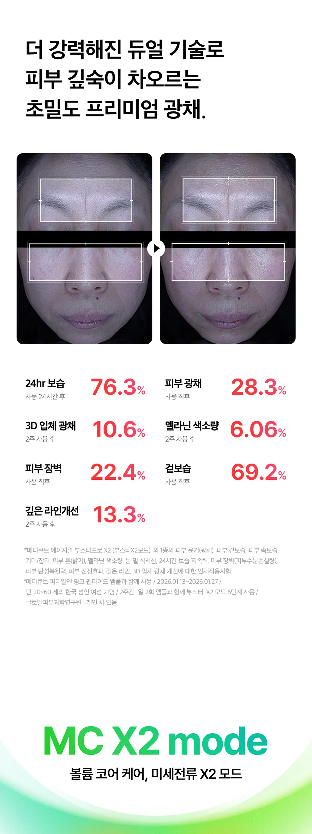 [5월올영픽] [UPGRADE] 메디큐브 에이지알 부스터 프로 X2 (핑크/화이트) 상세페이지 32